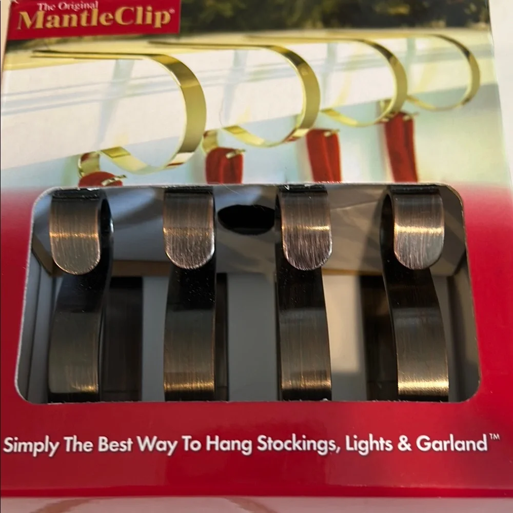 NWT The Original Mantle Clip Holders